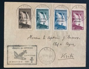 1940 Kribin French Cameroon Cover Locality Used