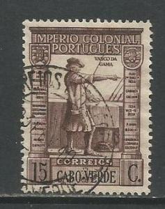 Cape Verde   #237  Used  (1938)  c.v. $0.85