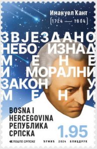 Bosnia and Herzegovina Srpska 2024 MNH Stamps Philosophy Immanuel Kant