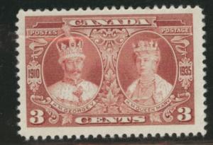 CANADA Scott 213 MH* 1935 3c stamp CV$2