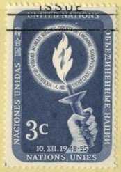 United Nations, - SC #39 - USED - 1955 - Item UNNY178