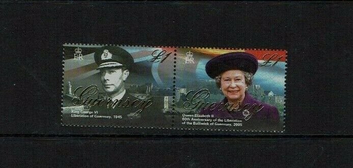 Guernsey: 2005, 60th Anniversary of Liberation,  MNH set