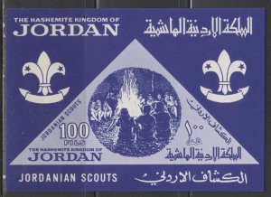 Jordan, 100f Jordanian Boy Scouts, MNH SS