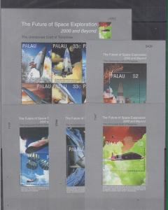 PALAU 5 SHEETS FUTURE OF SPACE EXPLORATION
