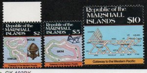 Marshall Islands 107-109 Set Mint never hinged