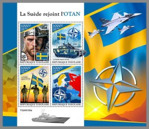 TOGO 2024 MNH Sweden joins NATO M/S