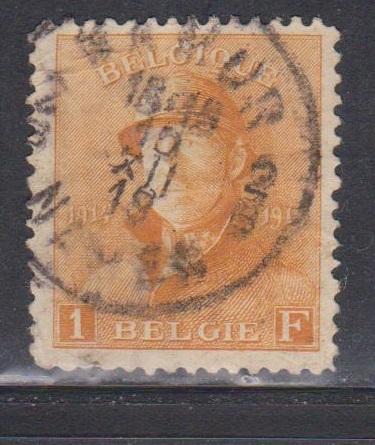 BELGIUM Scott # 134 Used - Scarce High Value