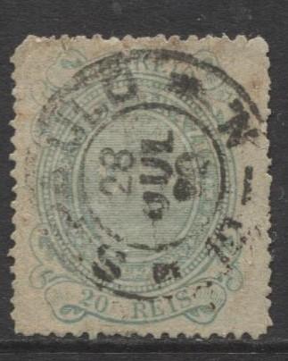 Brazil - Scott 99 -  Definitive -1890 -Used - Single 20r Stamp