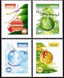 Palau - CHRISTMAS 2007 SET OF 4 STAMPS MNH