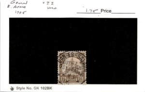 German East Africa, Postage Stamp, #22 Used, 1905 Yacht (AC)