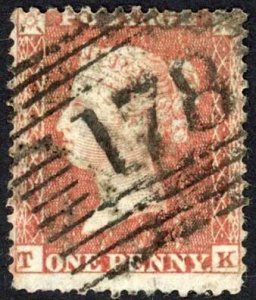 Penny Star (TK) C6 Plate 4 Fine used Cat 30 pounds