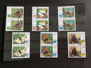 Rep du Benin Butterflies Cancelled  Stamps R38938