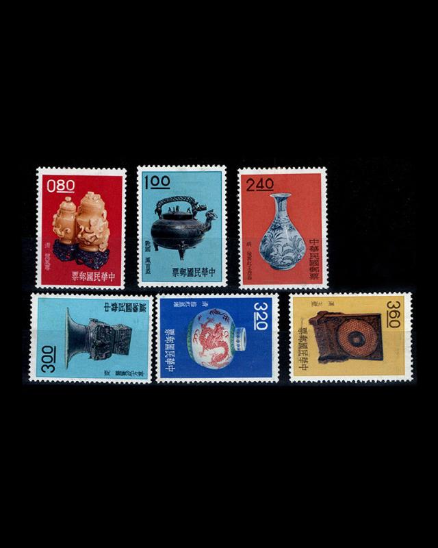 VINTAGE: CHINA R 1962 OG PH HR SCOTT # 1302-07 $ 102 LOT # 1801 