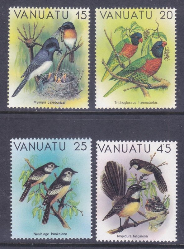 Vanuatu 319-22 MNH 1982 Various Local Birds Full set of 4 