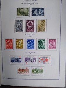 collection on pages Netherlands semipostals 1961-80 CN: CV $117