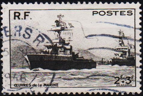 France. 1946 2f+3f S.G.965 Fine Used