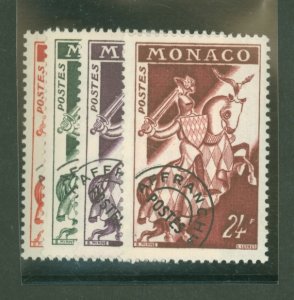 Monaco #321-324  Single (Complete Set)