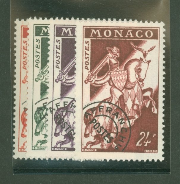 Monaco #321-324  Single (Complete Set)