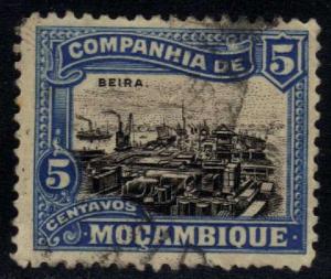 Mozambique Company #120 View of Beira, used (0.20)