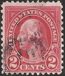 # 554 USED CARMINE GEORGE WASHINGTON