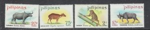 Philippines 1006-09 MNH 1969 Animals (ap8654)