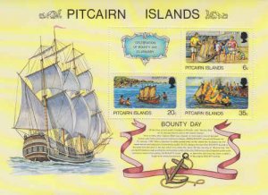 Pitcairn Islands 1978 Bounty Souvenir Sheet, #176a Never Hinged