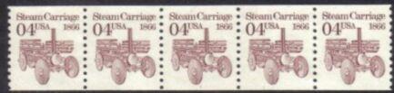 US Stamp #2451b MNH - Steam Carriage Transportation Coil PS5 #1