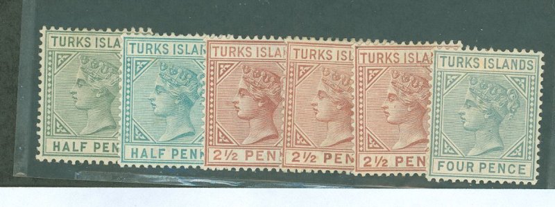 Turks Islands #48-50