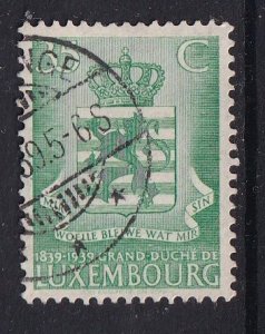 Luxembourg   #206 used 1939  independence centenary   35c