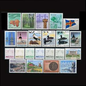 ALAND IS. 1984 - Scott# 1-22 First Issue Set of 22 LH