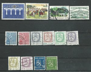 Finland   (14)   Mint  &   used   VF  PD