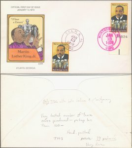 #1771 Martin Luther King Jr. Collins FDC - T103