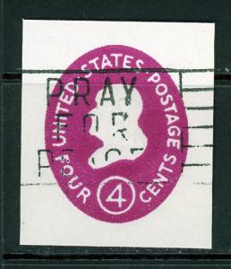 USA U536a Used Cut Square