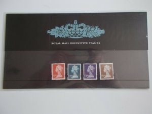 GB 2002 Machin De la Rue High Values £1.50 to £5 in Presentation Pack no 43a