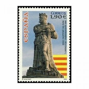 SPAIN 2004. 900th Ann. of the Accession of King Alphonse I of Aragón Ed#4127.NHM