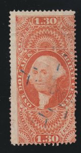 US R77c $1.30 Foreign Exchange Used Fine SCV $85