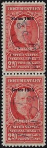 R637 Used Pair VF $2.20 Documentary [00250]