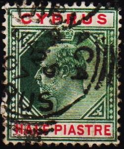 Cyprus. 1903 1/2pi S.G.50 Fine Used