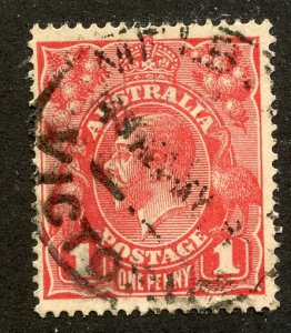 Australia, Scott #21, Used