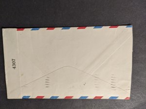 USS CRAWFORD Naval Cover 1942 Censored WWII Sailor's Mail SAN JUAN, PUERTO RICO