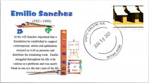 ACE FDC 2021 Emilio Sanchez - USPS Galvin WA - Single - D122