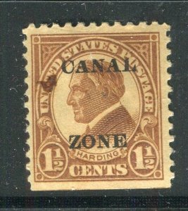 CANAL ZONE; 1920s early US Presidential series Mint hinged 1.5c value