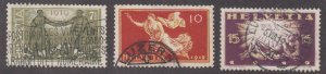 Switzerland - 1919 - SC 190-92 - Used - Complete set