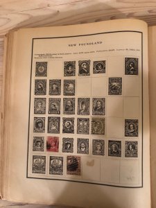 Modern Stamp Album Circa 1921