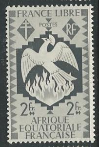 French Equatorial Africa + Scott # 150 - MH