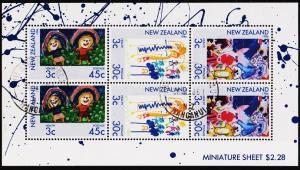 New Zealand. 1986 Miniature Sheet. S.G.MS1403 Fine Used