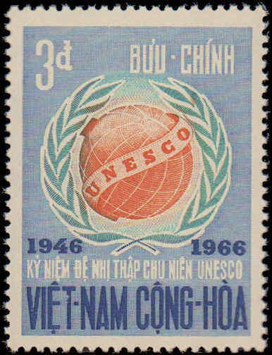 1966 Vietnam #298-300, Complete Set(4), Never Hinged