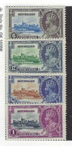 SEYCHELLES #118-21 MINT, VF, H