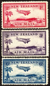 New Zealand Stamps # C6-8 MNH XF Scott Value $40.00