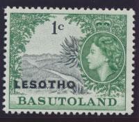 Lesotho / Basutoland  Opt  SG 111B Mint Hinged 